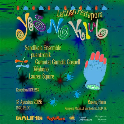 Flyer for xPesporxGaung, 13 August 2025