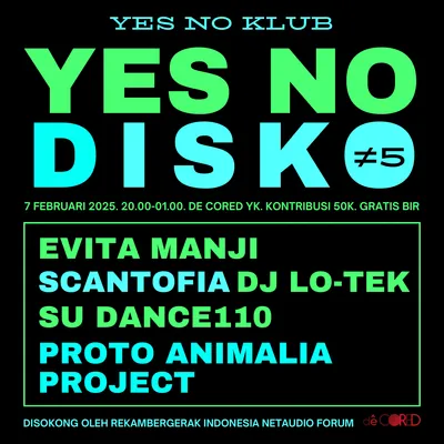 Flyer for YND#05, 7 February 2025