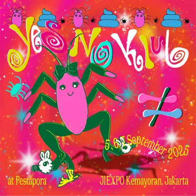 Flyer for Pestapora 2025, 5 September 2025