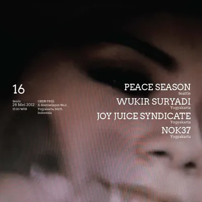 Flyer for YNK#16, 28 May 2012