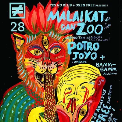 Flyer for YNK#28, 25 August 2017