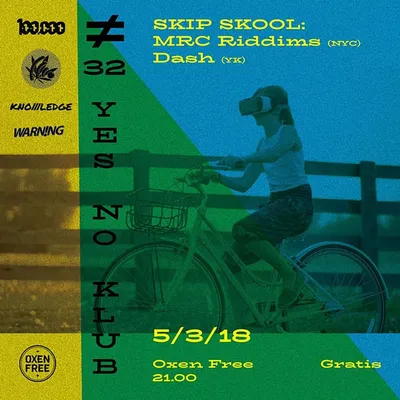 Flyer for YNK#32.1, 5 March 2018
