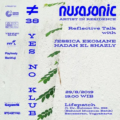 Flyer for YNK#38.4, 29 August 2019