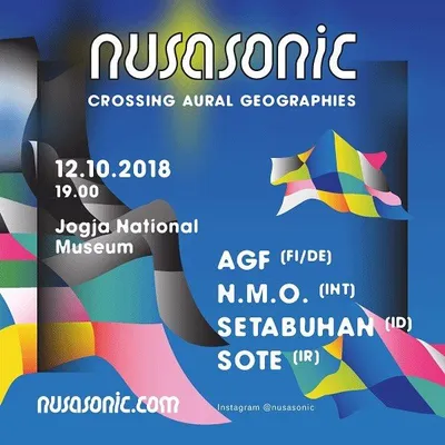 Flyer for YNK#Nusasonic, 12 October 2018